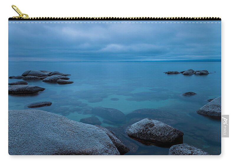 Landscape Zip Pouch featuring the photograph Silence by Jonathan Nguyen