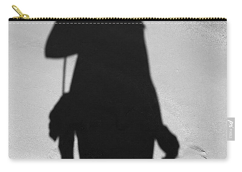 Silhouette Zip Pouch featuring the photograph Silhouette by Huna Calipsodiogigia