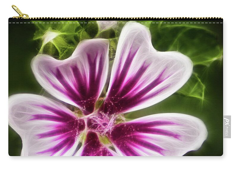 Flower Photographs Zip Pouch featuring the photograph Simple Beauty by Joann Copeland-Paul