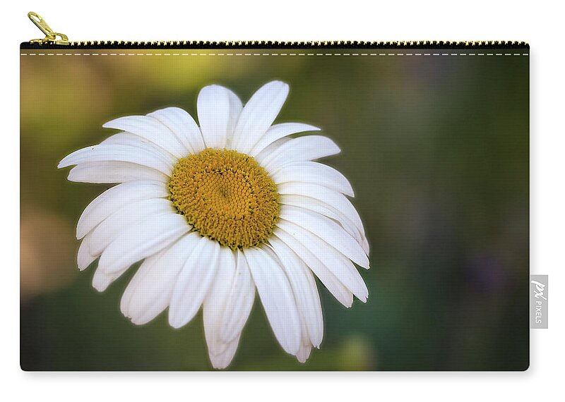Daisy Zip Pouch featuring the photograph Simple Kindness by Vanessa Thomas
