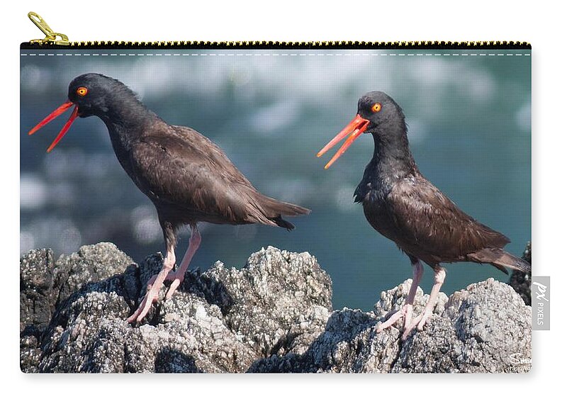  Zip Pouch featuring the photograph Sing Loud by Sherry Clark