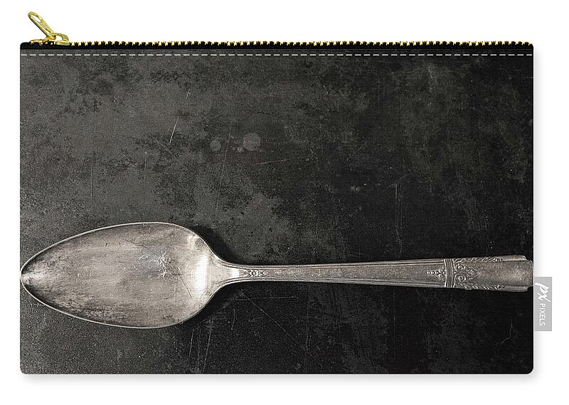 Spoon Carry-all Pouch featuring the photograph Singularity by Holly Ross