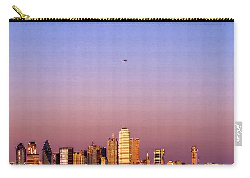 Dallas Carry-all Pouch featuring the photograph Skyline by Peter Hull