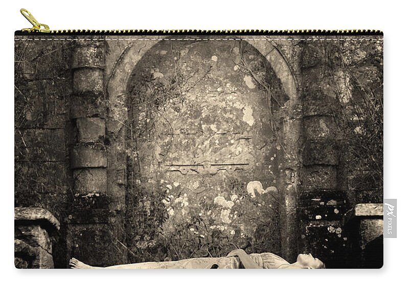Castle Zip Pouch featuring the photograph Sleeping beauty by Clayton Bastiani