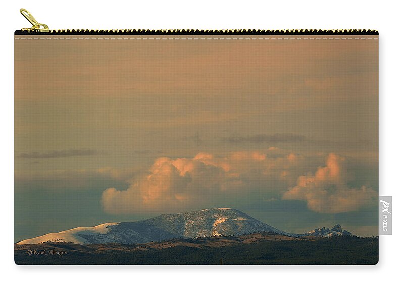 Mountain Carry-all Pouch featuring the photograph Sleeping Giant near Helena Montana by Kae Cheatham