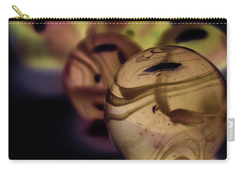 Funk Zip Pouch featuring the photograph Small Wonders of Light by Adrian De Leon Art and Photography