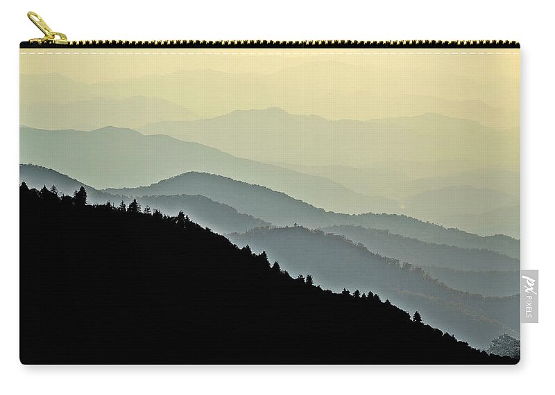 Mountains Zip Pouch featuring the photograph Inspiration by Gary Smith