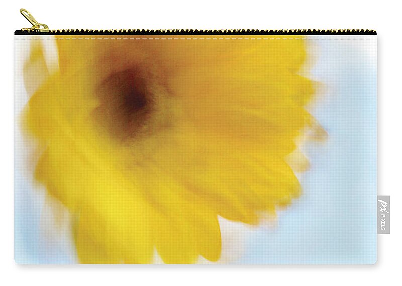 Impressionistic Zip Pouch featuring the photograph Soft Radiance by Neil Shapiro