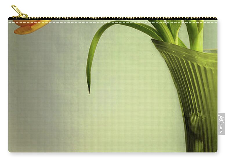 Tulips Zip Pouch featuring the photograph Soft Shades by John Anderson