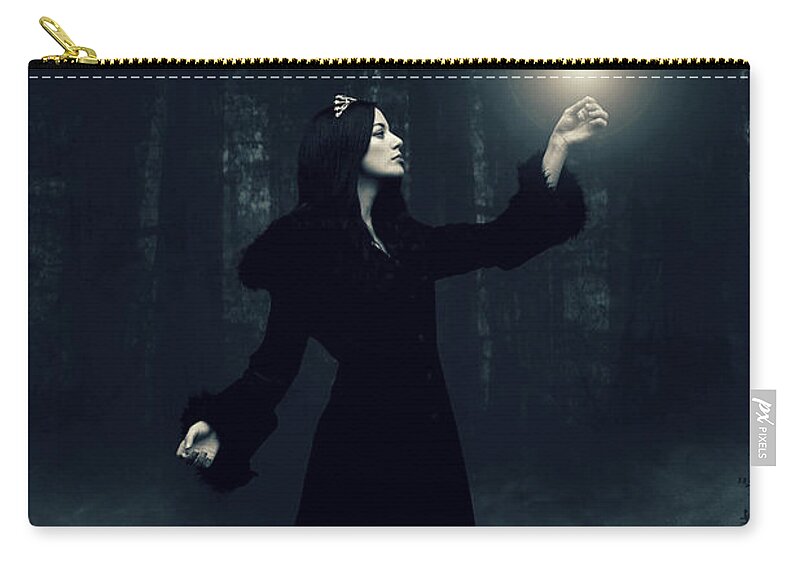 Sorcery Zip Pouch featuring the photograph Sorcery by Clayton Bastiani
