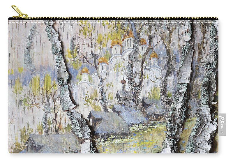 Russia Carry-all Pouch featuring the painting Soul of Russia by Ilya Kondrashov