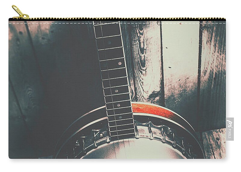 Musical Zip Pouch featuring the photograph Sound of the west by Jorgo Photography