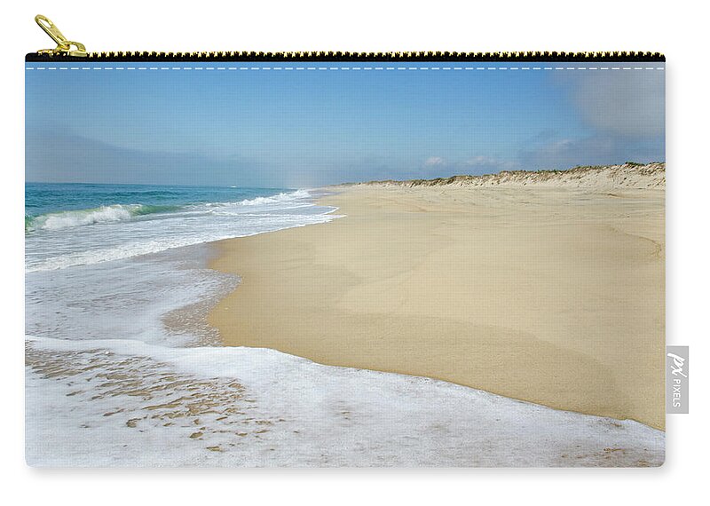 Cape Zip Pouch featuring the photograph South Beach by Donna Doherty