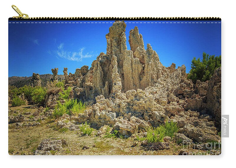 California Carry-all Pouch featuring the photograph South Tufa 1 by Craig J Satterlee