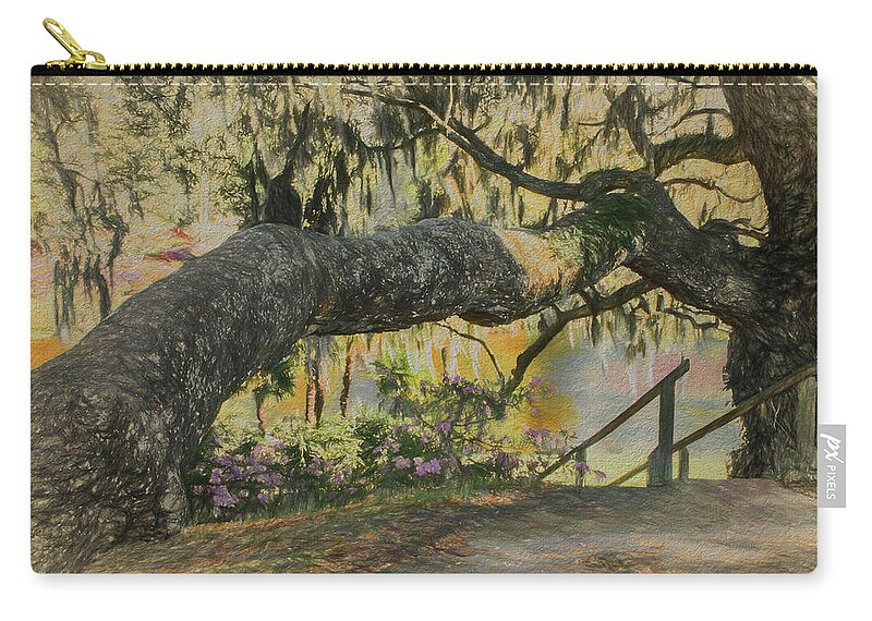  Nature Zip Pouch featuring the photograph Southern Charm by Jim Cook