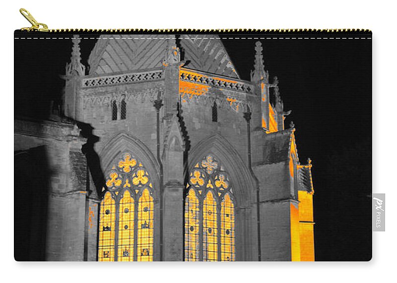 Chapter House Carry-all Pouch featuring the photograph Southwell Minster. Chapter House. by Elena Perelman