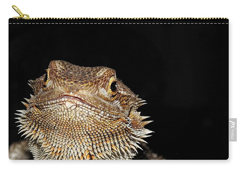 Spiky Carry-all Pouch featuring the photograph Spiky by Dark Whimsy