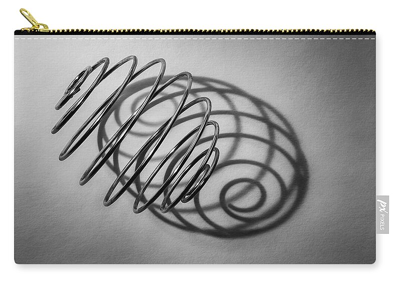 Scott Norris Photography Zip Pouch featuring the photograph Spiral Shape and Form by Scott Norris