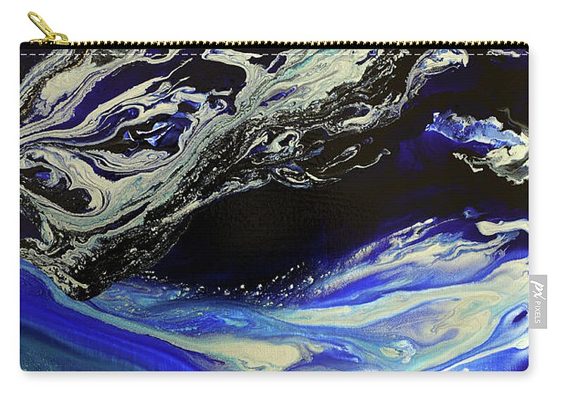 Water Carry-all Pouch featuring the painting Splash by Tamara Nelson