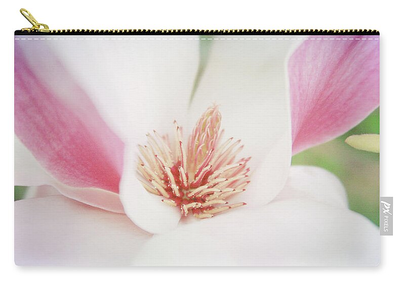 Floral Zip Pouch featuring the photograph Splendid Spring by Toni Hopper