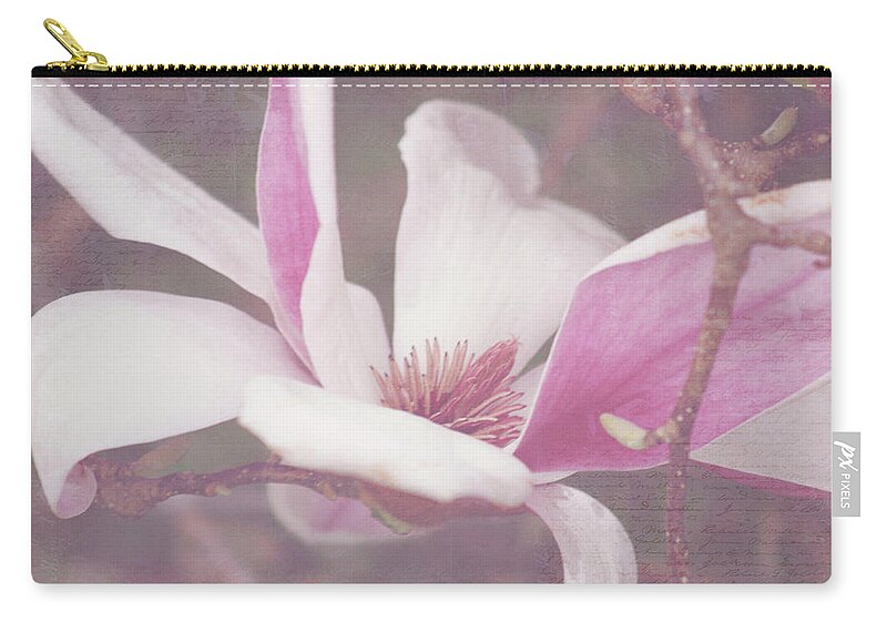 Tulip Tree Zip Pouch featuring the photograph Splendid Tulip Tree by Toni Hopper
