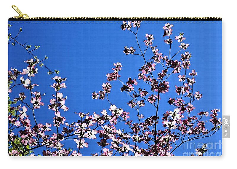 Springtime Zip Pouch featuring the photograph Spring in Louisville by Merle Grenz