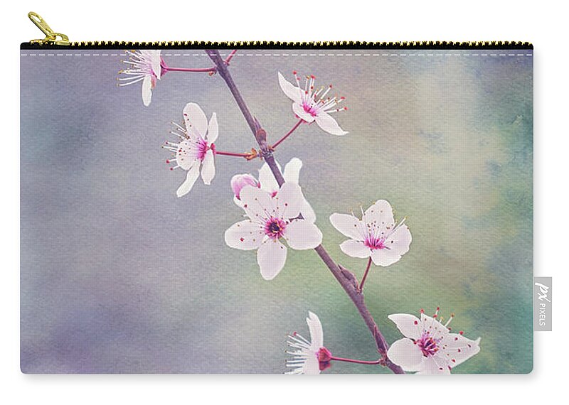 Blossom Zip Pouch featuring the photograph Spring Splendor by Linda Lees