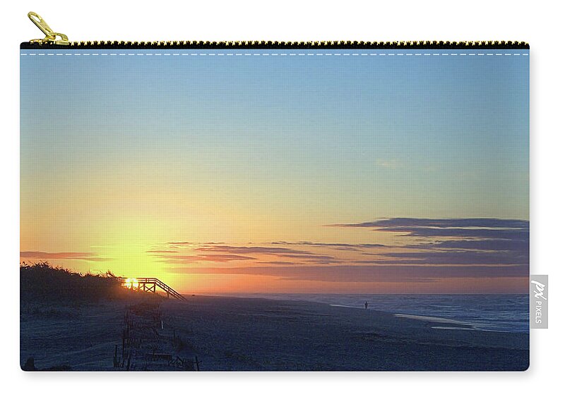 Seas Zip Pouch featuring the photograph Spring Sunrise I I by Newwwman