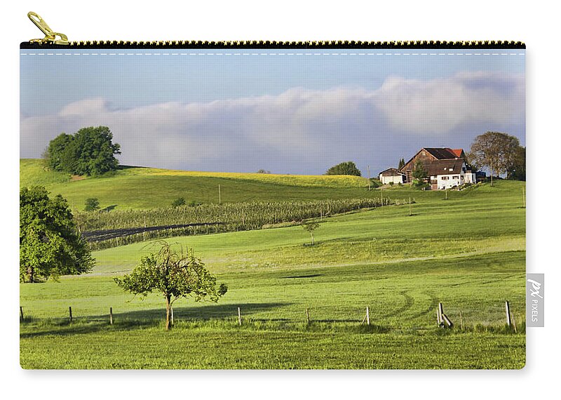 Countryside Carry-all Pouch featuring the photograph Springtime in Bavaria by Tatiana Travelways