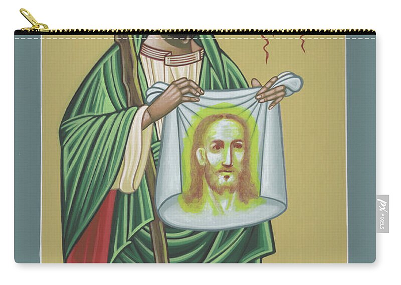 St Jude Patron Of The Impossible Carry-all Pouch featuring the painting St Jude Patron of the Impossible 287 by William Hart McNichols