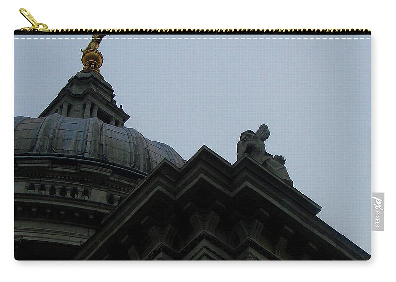St.paul's Zip Pouch featuring the photograph St. Paul's Cathedral by Misentropy