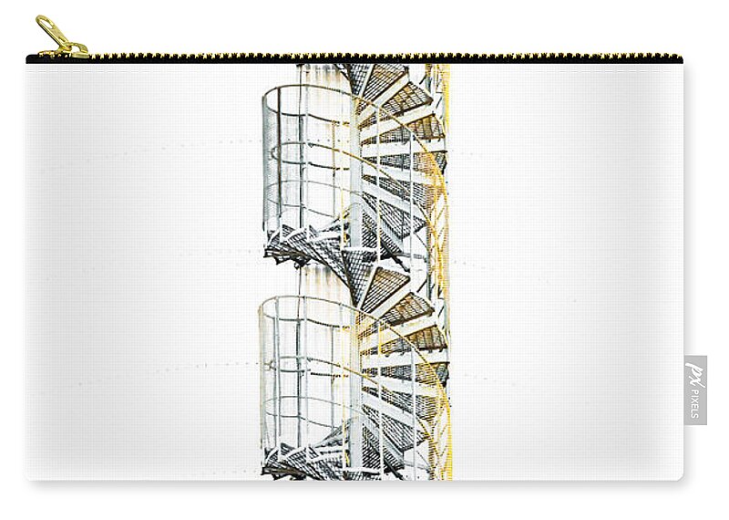 Stairway To Heaven Zip Pouch featuring the photograph Stairway to heaven by Torbjorn Swenelius