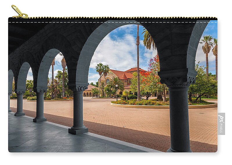 City Carry-all Pouch featuring the photograph Stanford Campus by Jonathan Nguyen