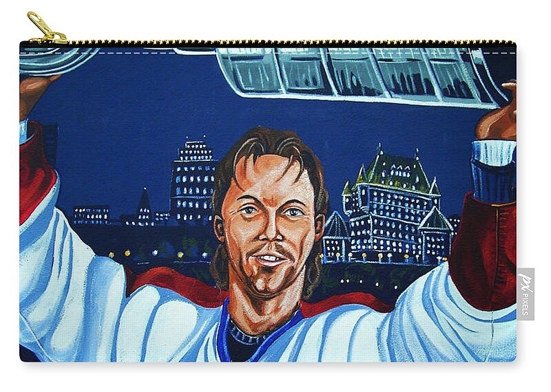 North America Zip Pouch featuring the photograph Stanley Cup - Champion by Juergen Weiss