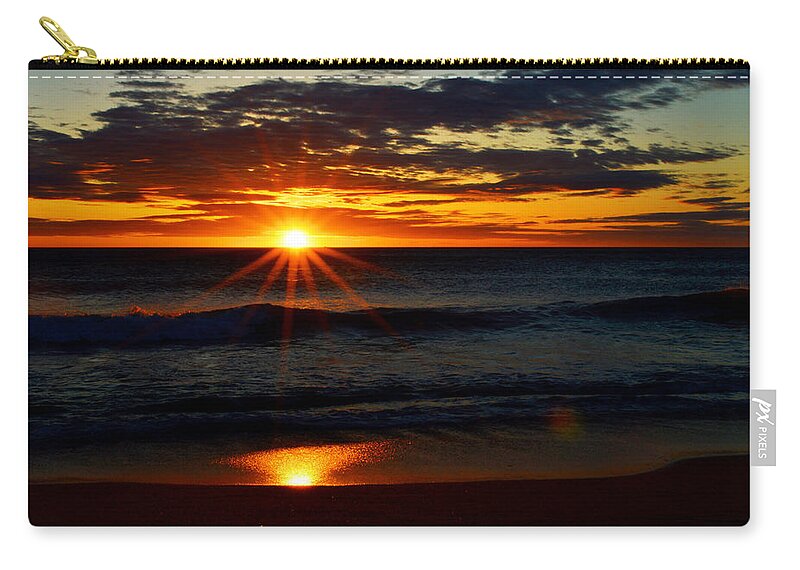 Ocean Zip Pouch featuring the photograph Star Light by Dianne Cowen Cape Cod Photography