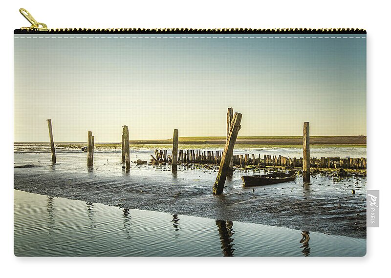1x1 Carry-all Pouch featuring the photograph Still Standing by Hannes Cmarits