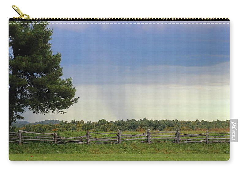 Nature Zip Pouch featuring the photograph Storm at 258.6 by Cathy Lindsey