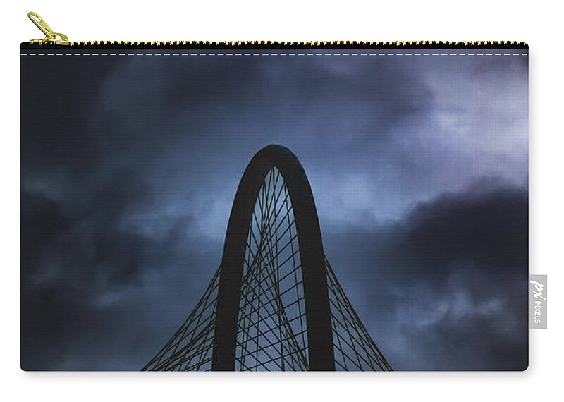 Dallas Carry-all Pouch featuring the photograph Storm Light by Peter Hull