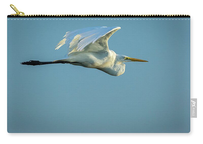 Birds Zip Pouch featuring the photograph Streamline by Ray Silva