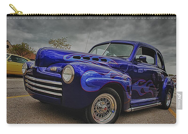 Classic Zip Pouch featuring the photograph Street Rod by Mitch Spence