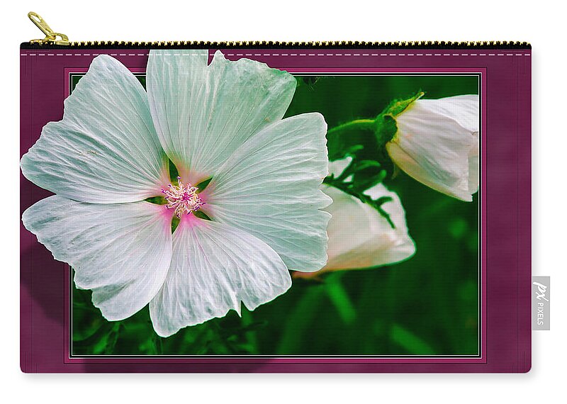 3d Zip Pouch featuring the photograph Summer Breath by Rick Bartrand