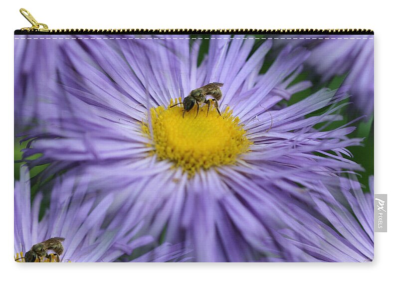 Flower Zip Pouch featuring the photograph Summer Fantasy by Smilin Eyes Treasures