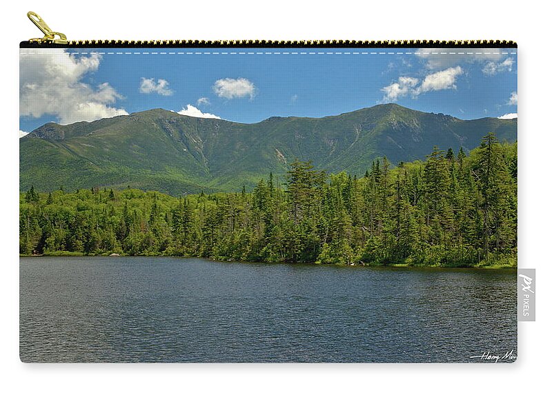 The White Mountains Zip Pouch featuring the photograph Summer in the Whites by Harry Moulton