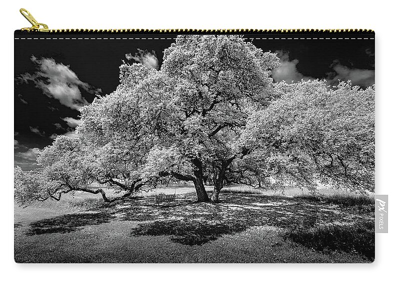 Summer Night Dream Zip Pouch featuring the photograph A Summer's Night by Darryl Dalton