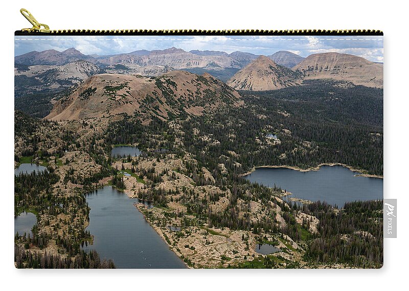 Utah Carry-all Pouch featuring the photograph Summit View from Mount Watson by Brett Pelletier