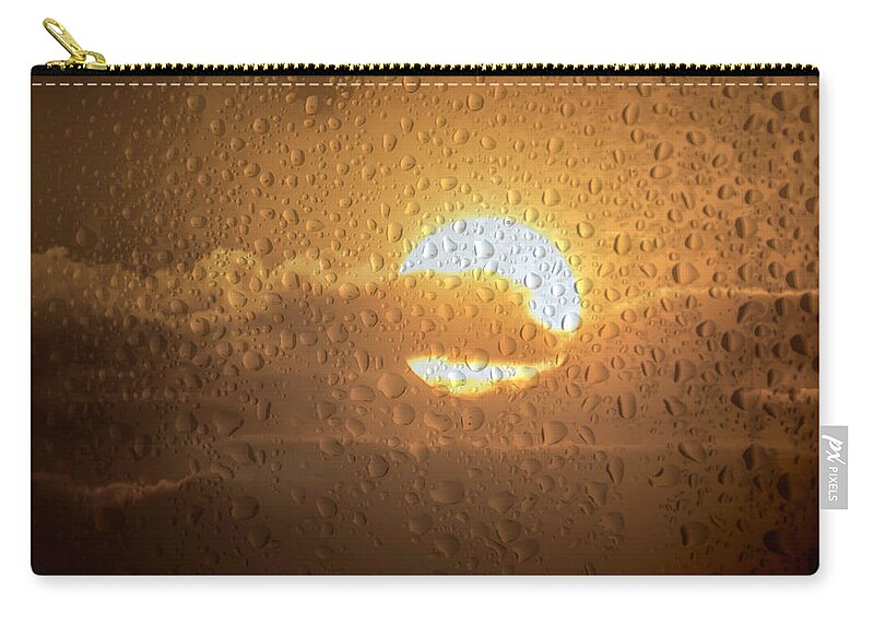 Wolfgang Stocker Zip Pouch featuring the photograph Sun is back by Wolfgang Stocker