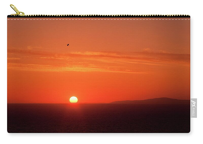Cumbria Zip Pouch featuring the photograph Sunbird by Geoff Smith