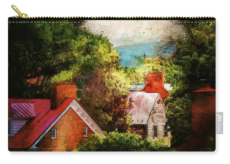 Julia Springer Zip Pouch featuring the photograph Sunkissed by Julia Springer