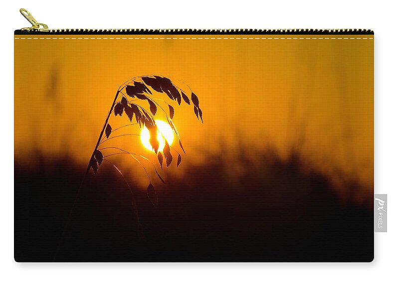 Beautiful Photo Zip Pouch featuring the photograph Sunset Beach by Kevin Cable