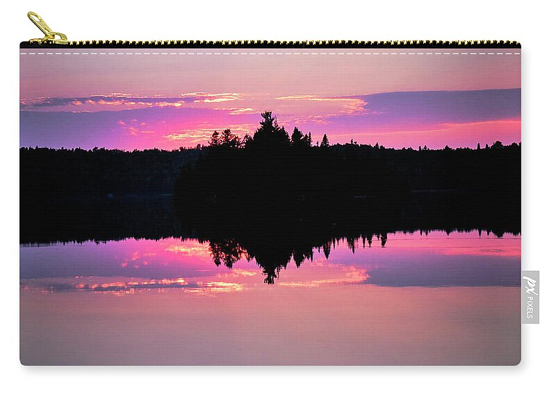9 Mile Lake Carry-all Pouch featuring the photograph Invincible Gentleness by Cynthia Dickinson
